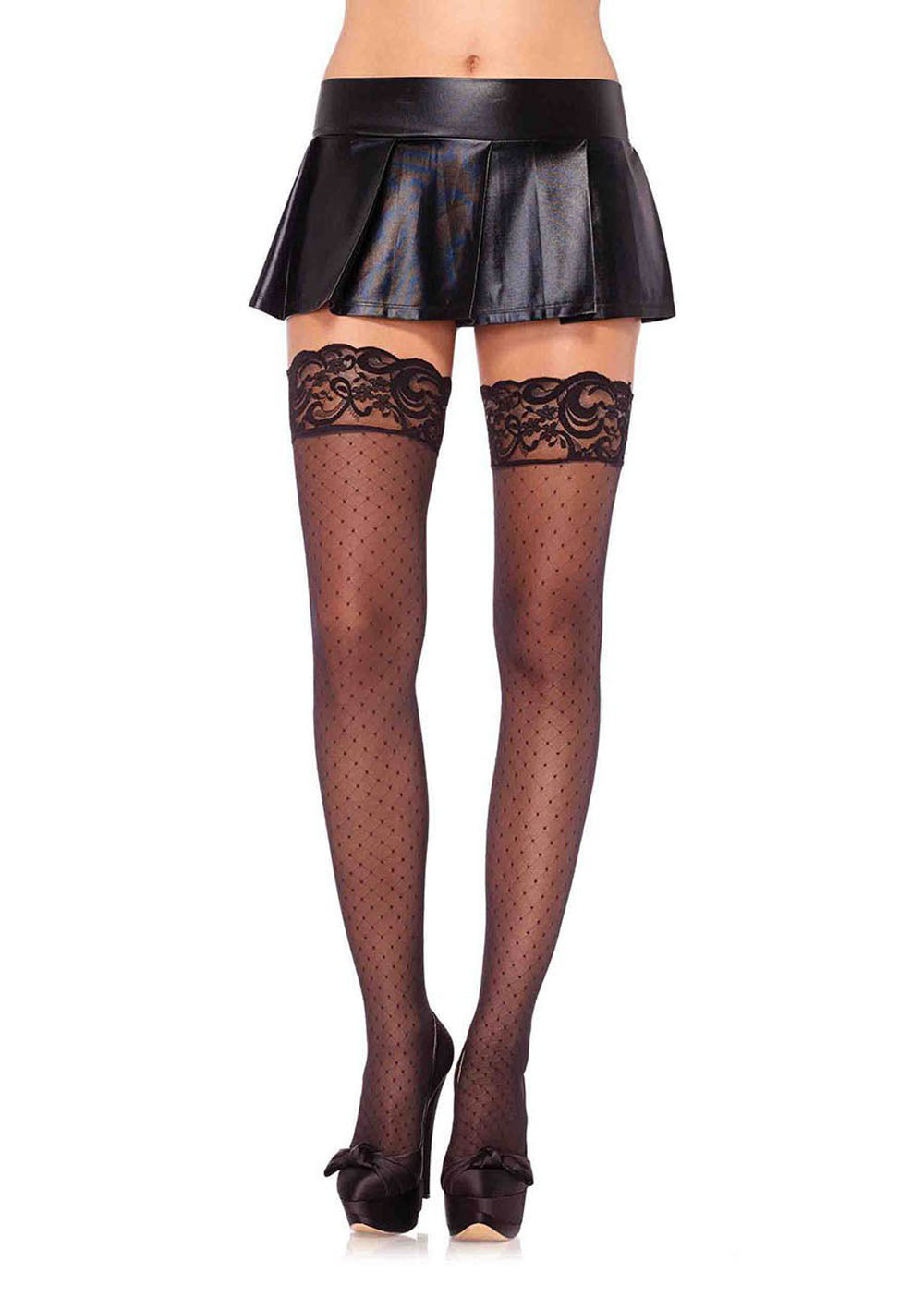 Seductive Sheer Thigh Highs That Tempt and Tease