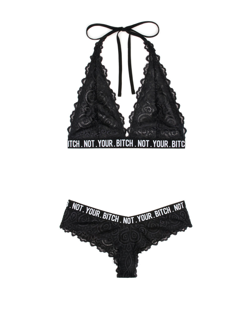 Claim Your Desire Bralette and Cheeky Set