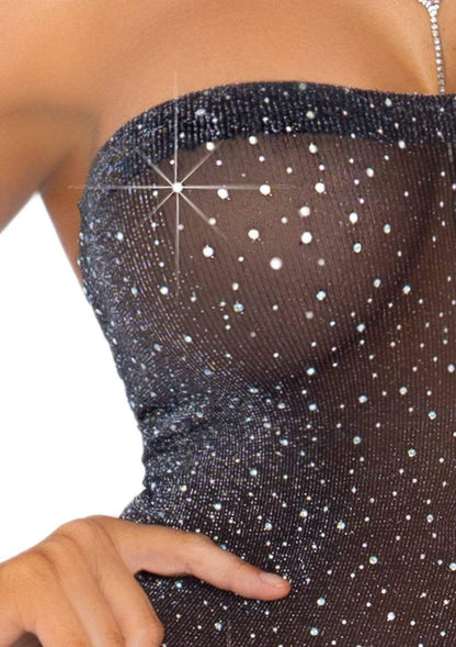Glimmering Desire Tube Dress: Ignite Your Night