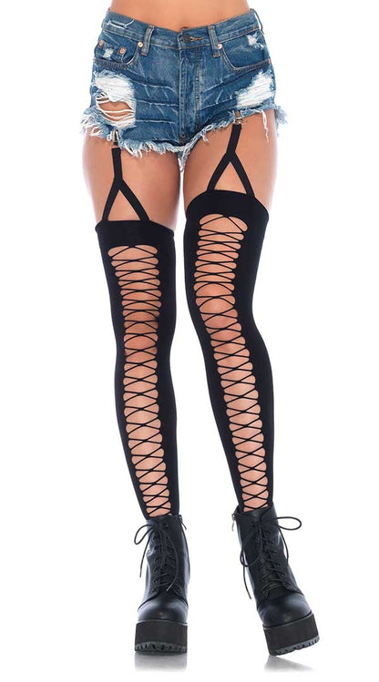 Lace Up and Tempt: Thigh Highs of Desire