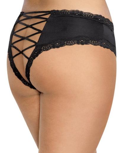 Unleash Desire: Black Cheeky Temptation Panty