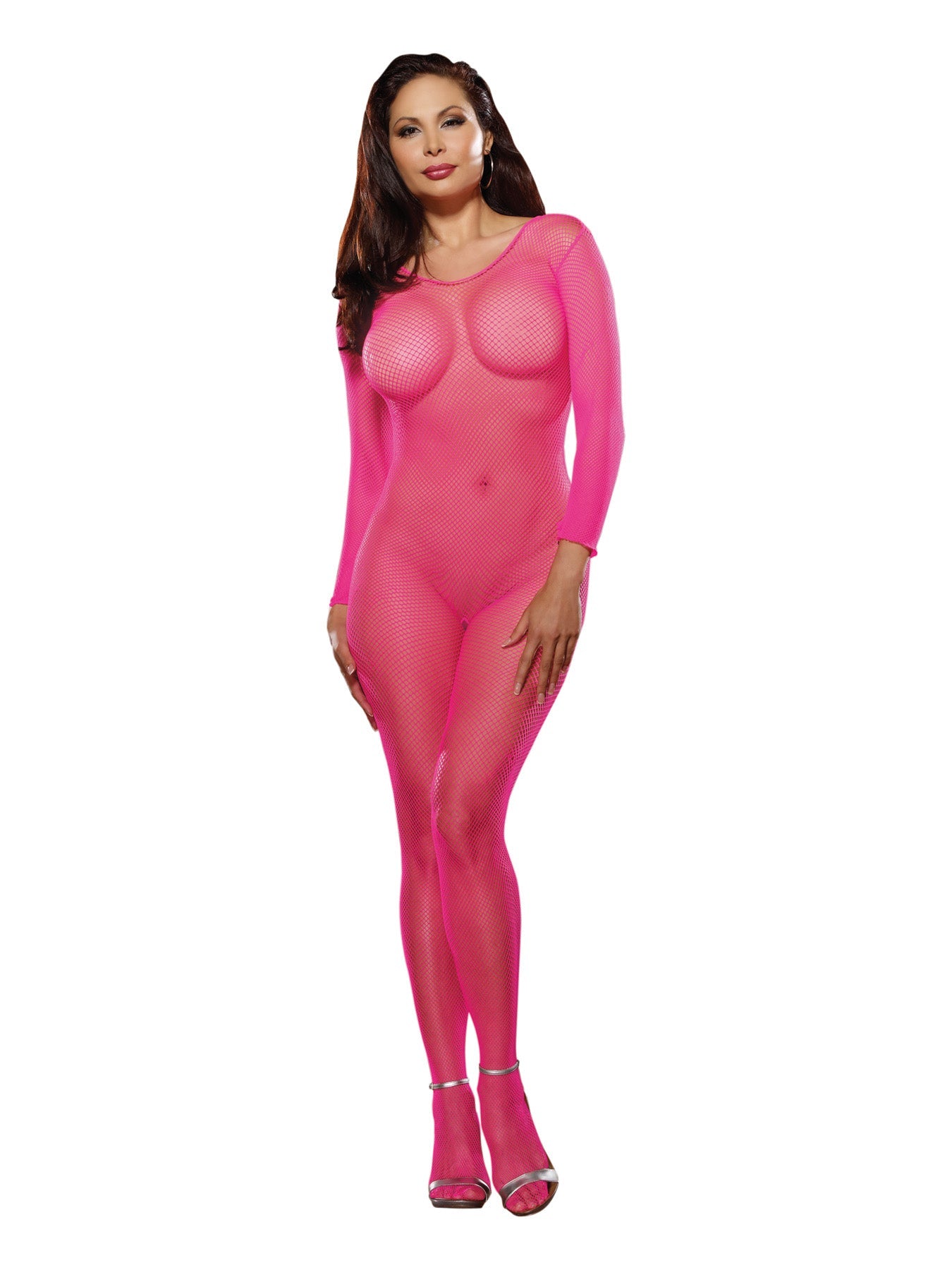 Enticing Embrace: Long Sleeve Seduction Bodystocking