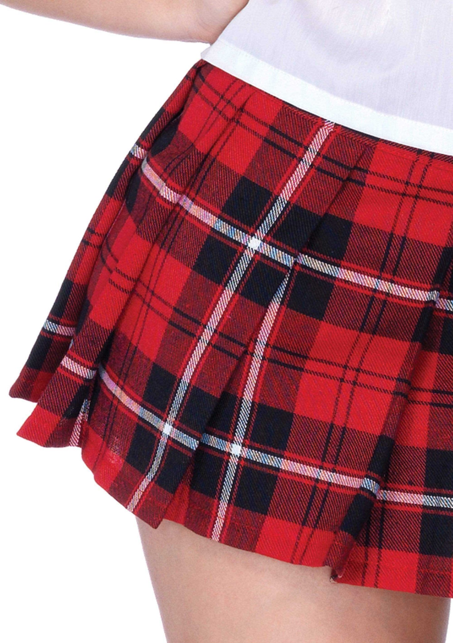 Naughty Scholar's Temptation in White & Red