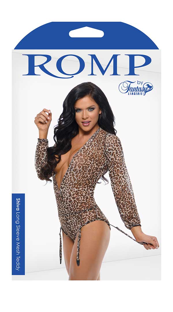 Unleash Your Wild Side in Animal Print Teddy