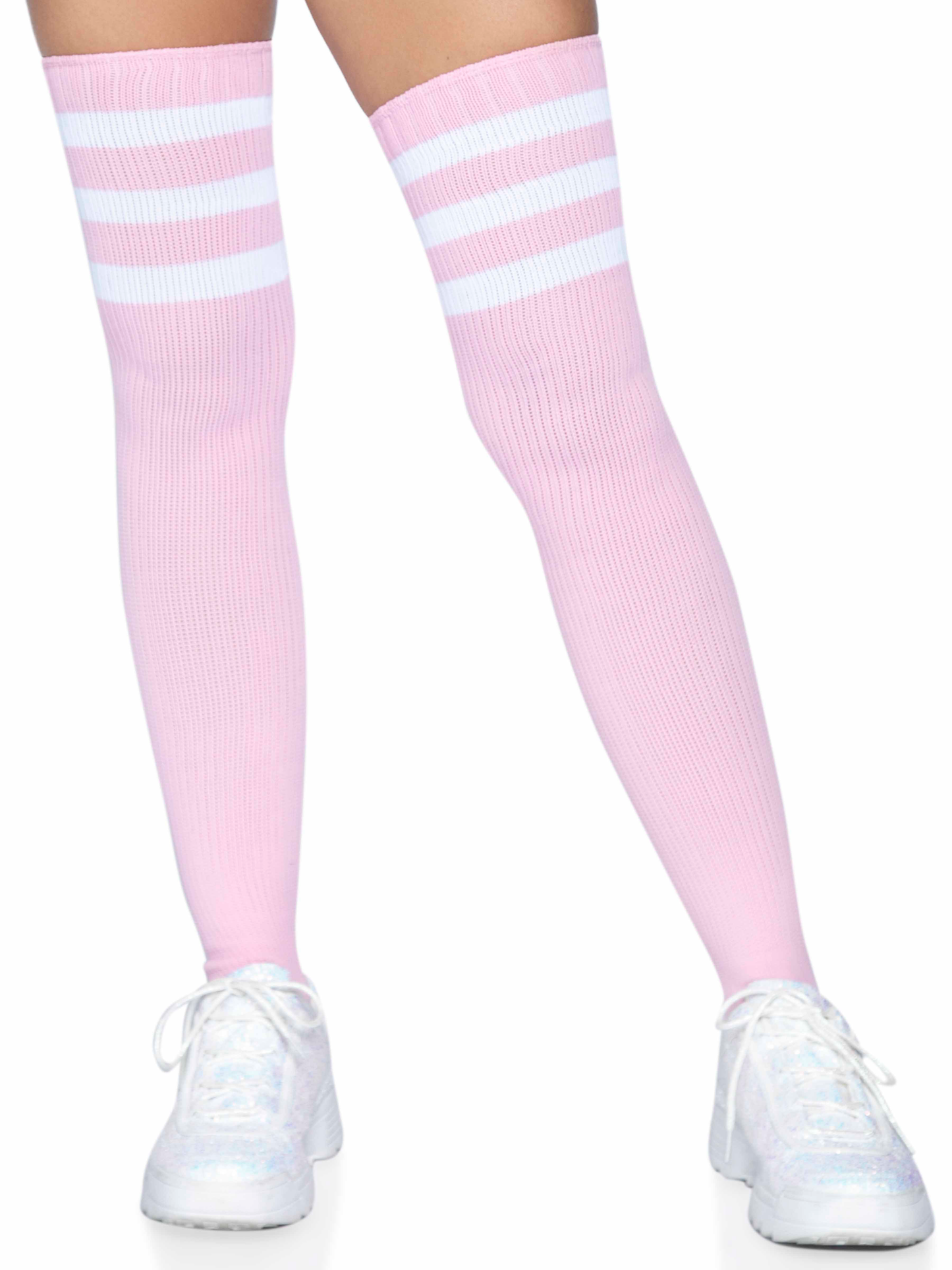 Bold Stripes, Tempting Thighs: Ignite Your Spirit