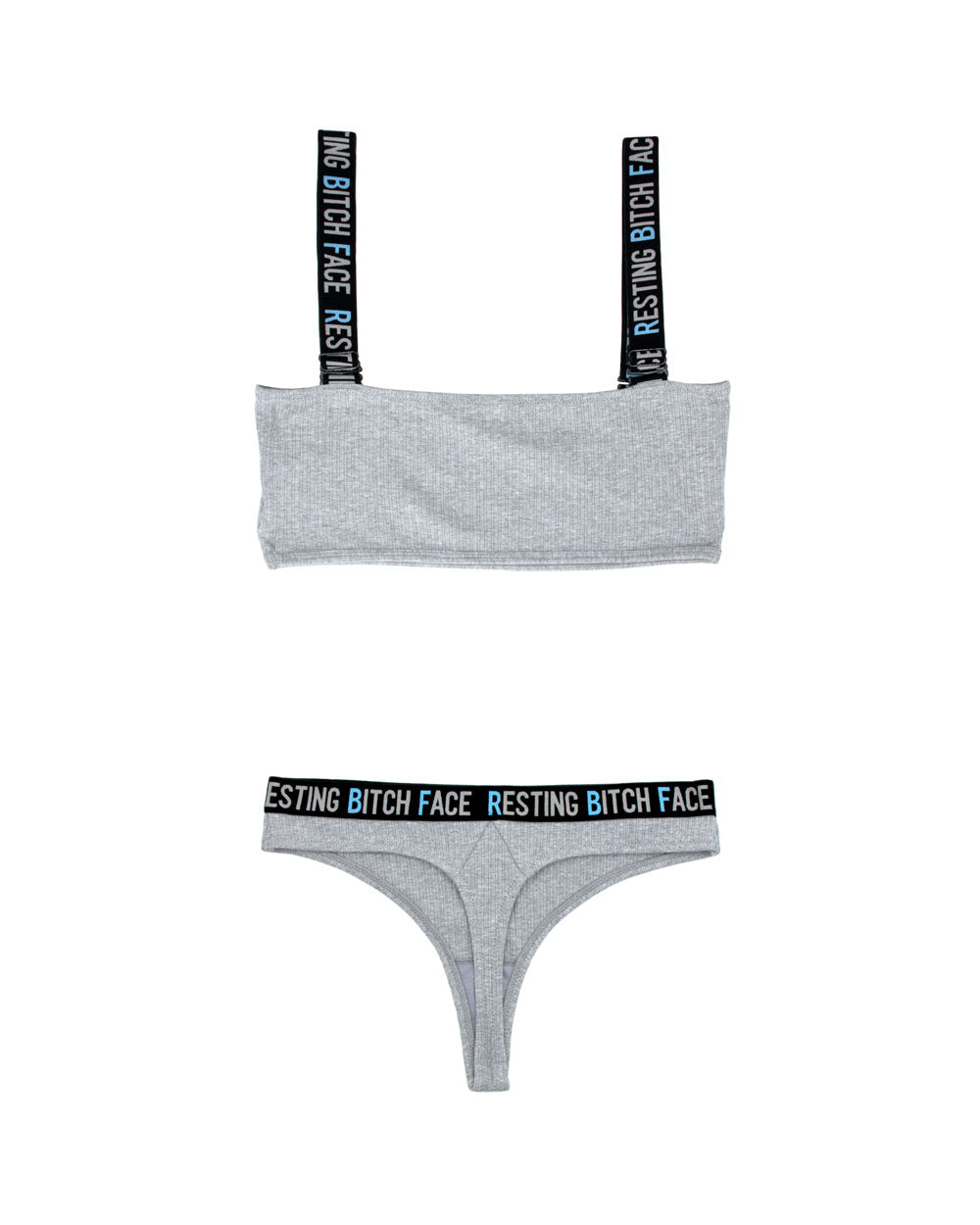 Unleash Your Inner Vixen Crop Top and Thong Set