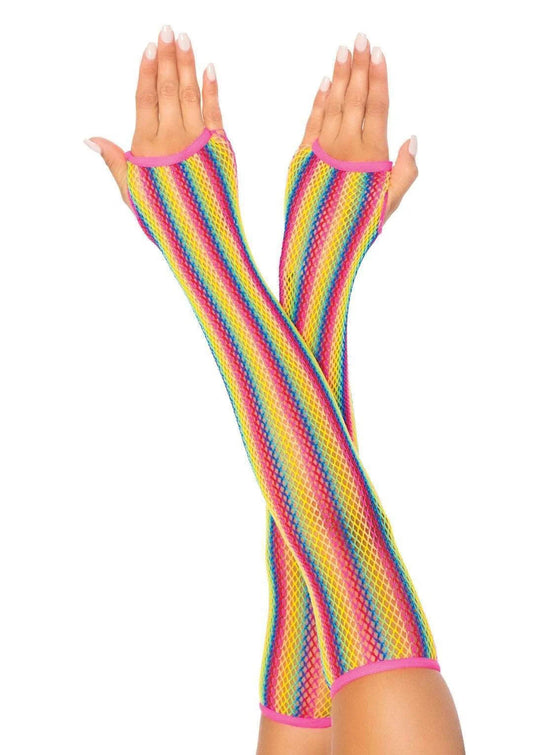 Unleash Your Rainbow Fantasy: Fingerless Temptation