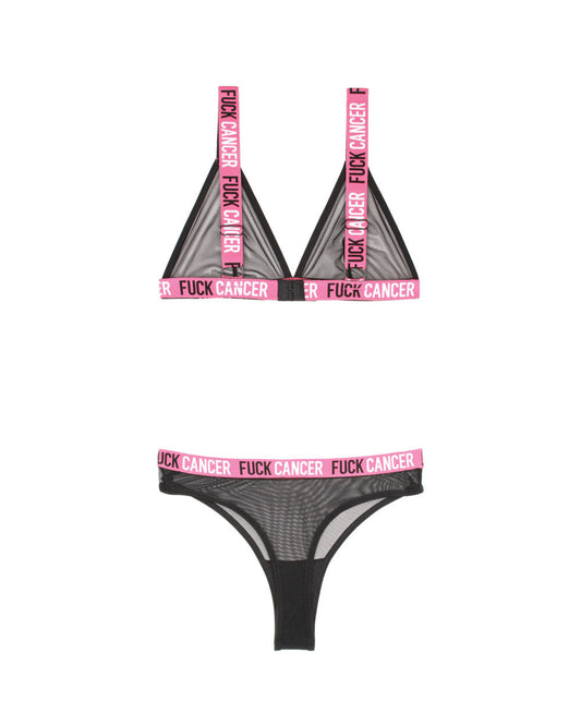 Unleash Your Boldness: Cancer-Fighting Bralette & Cheeky Set