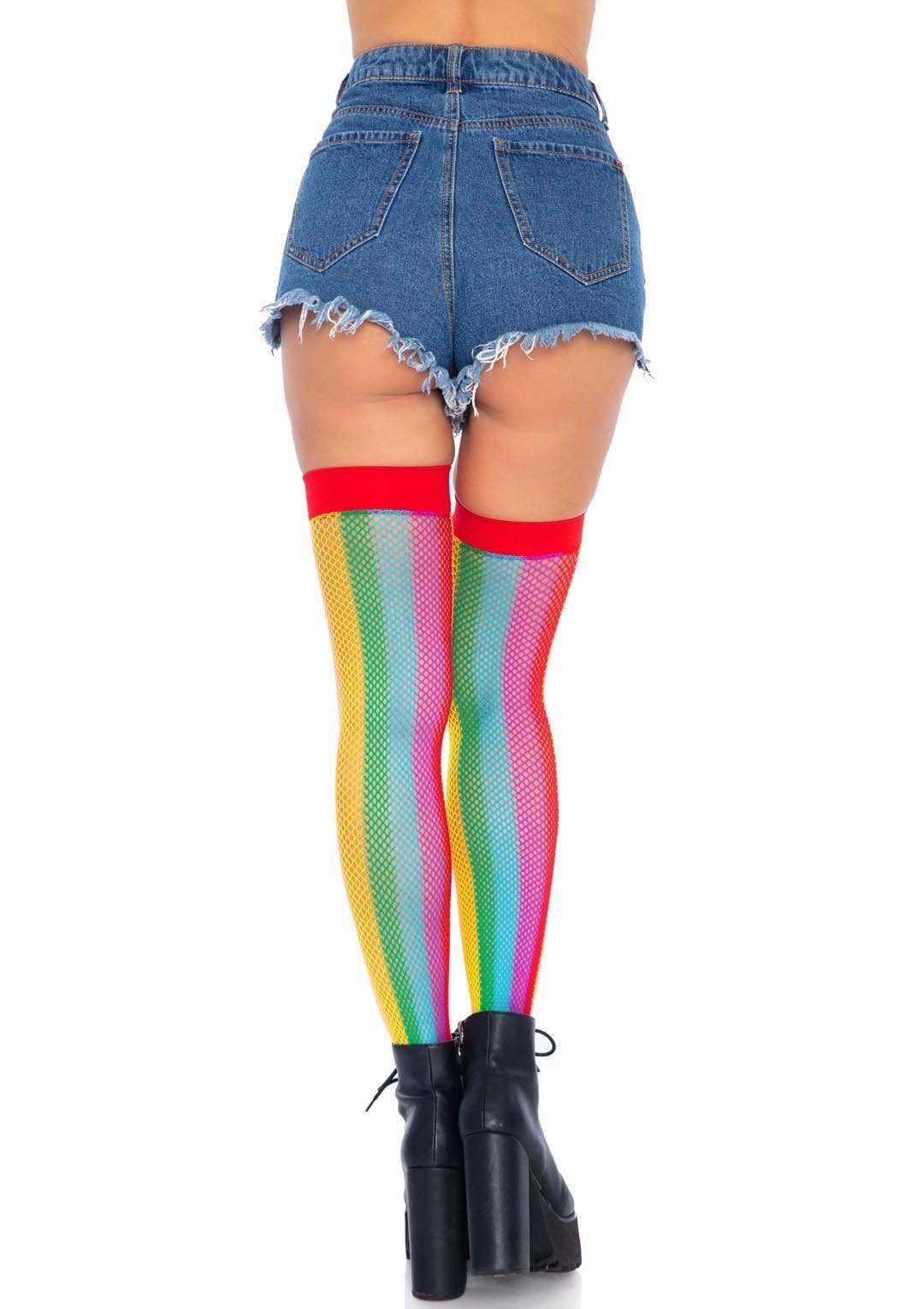 Colorful Temptation: Fishnet Dreams Await You