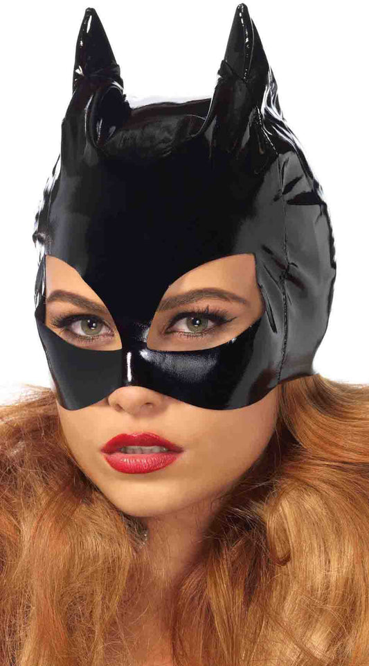 Whispers of Desire Vinyl Cat Mask