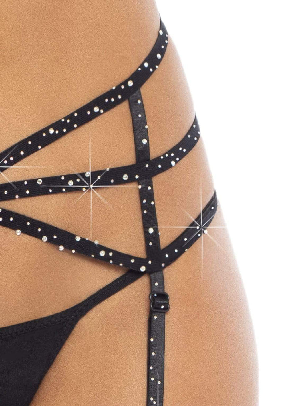 Glimmering Desire Garter: Unleash Your Inner Temptress