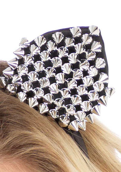 Whispers of Desire: Studded Cat Temptation