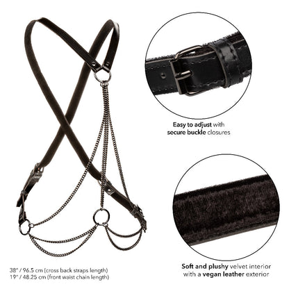 Unleash Your Inner Goddess: Black Chain Temptation