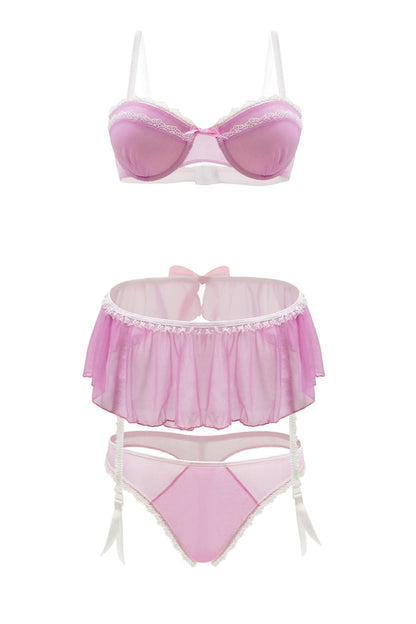 Sweet Temptation: Strawberry Cream Fantasy Set