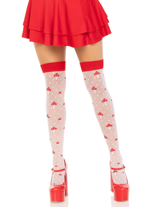 Dare to Dream: White & Red Polka Dot Temptation