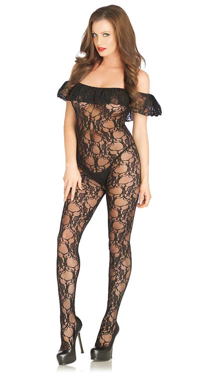 Whispers of Lace: Envelop in Floral Desire