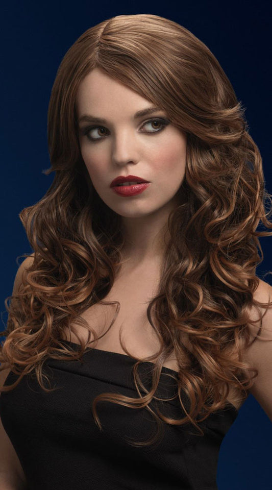 Whispers of Desire: Light Brown Seduction Wig