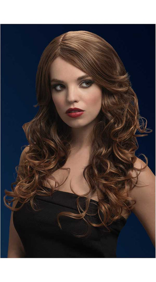 Whispers of Desire: Light Brown Seduction Wig