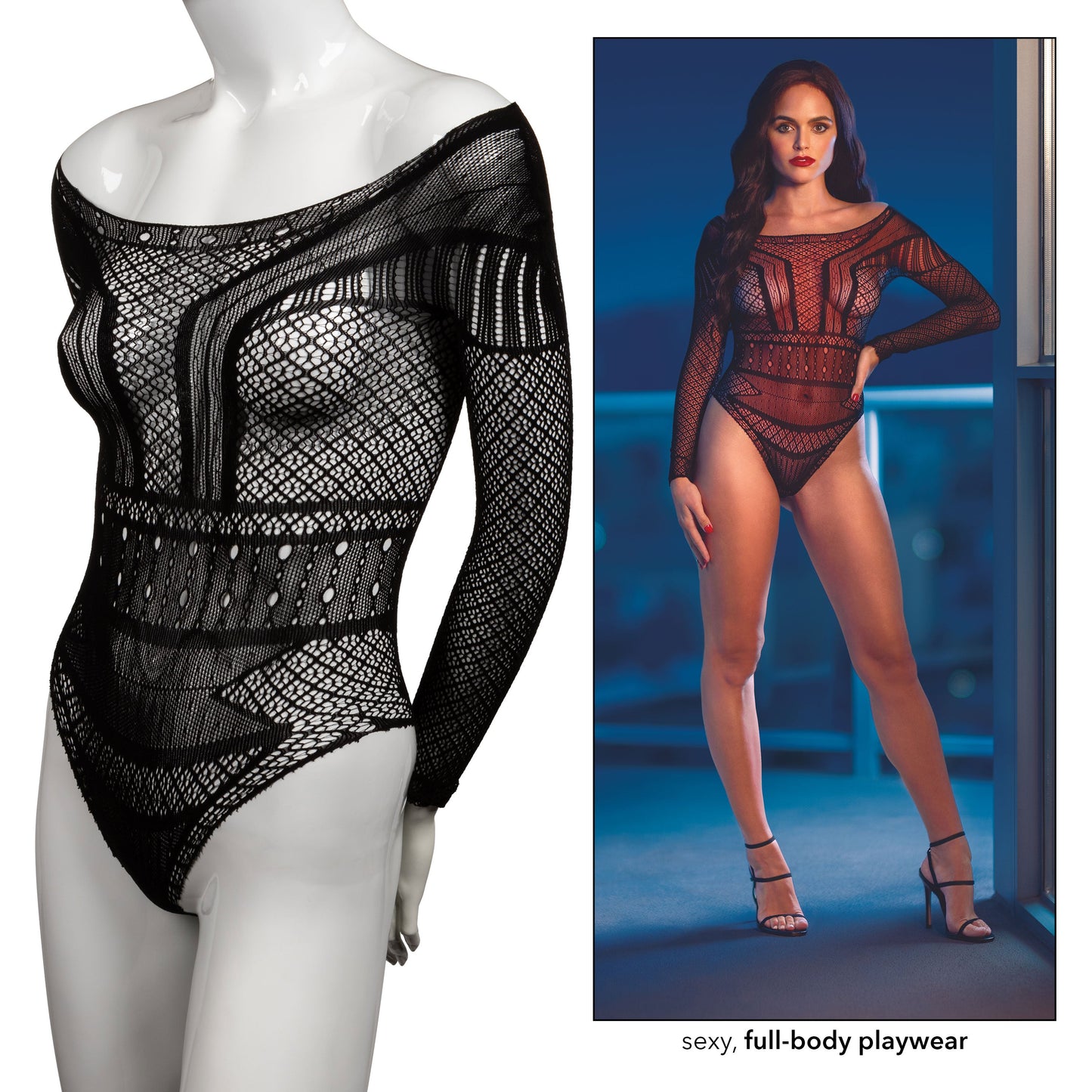 Whispers of Desire Off the Shoulder Bodysuit
