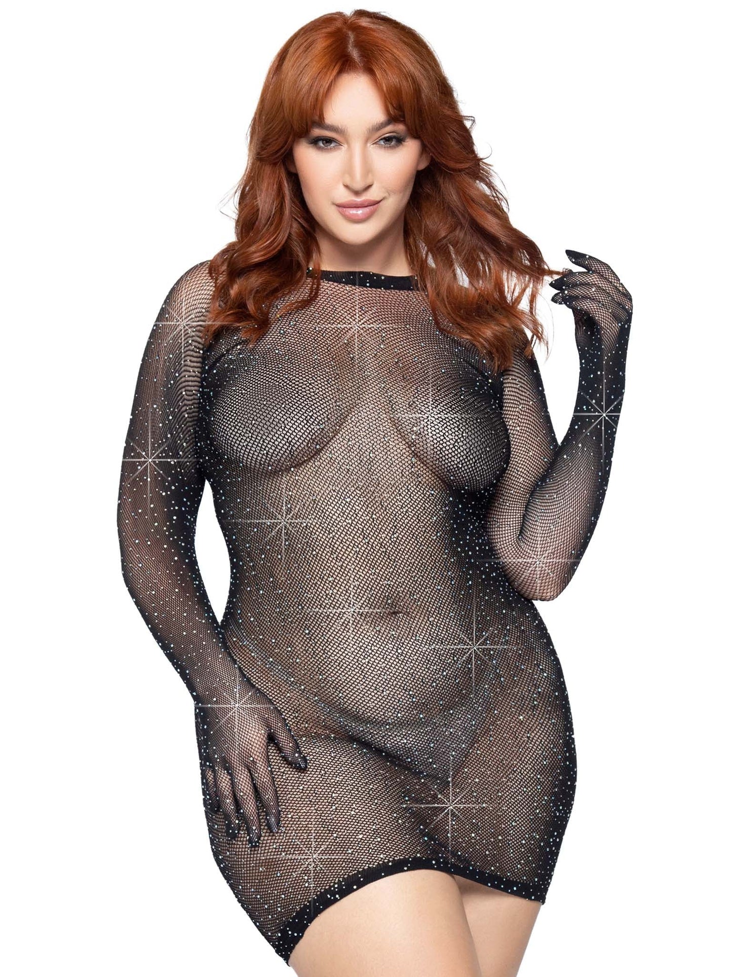 Glimmering Temptation: The Allure of Fishnet Desire