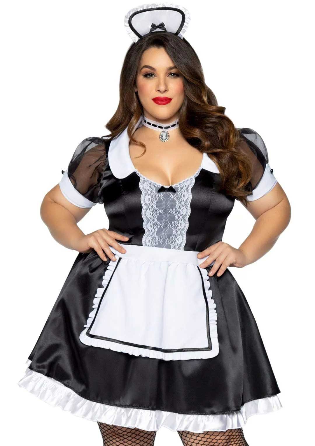 Seductive Maid: Unleash Your Inner Temptress in Black