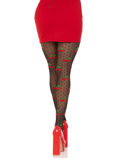 Seductive Cherry Dots: Envelop Yourself in Desire