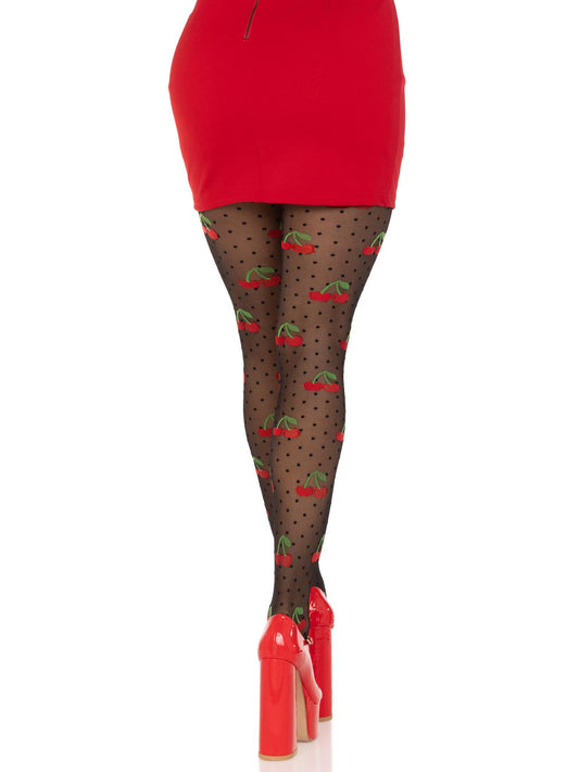 Seductive Cherry Dots: Envelop Yourself in Desire