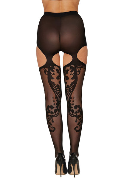 Veil of Desire: Opaque Allure with Sheer Temptation