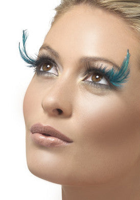 Teal Temptation: Lashes That Ignite Desire