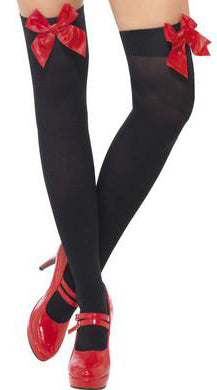 Seductive Hold-Ups with Tempting Red Bows