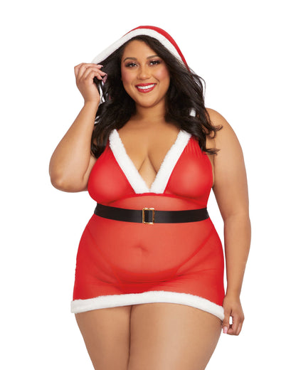 Naughty Santa's Temptation: Curvy Enchantment Awaits