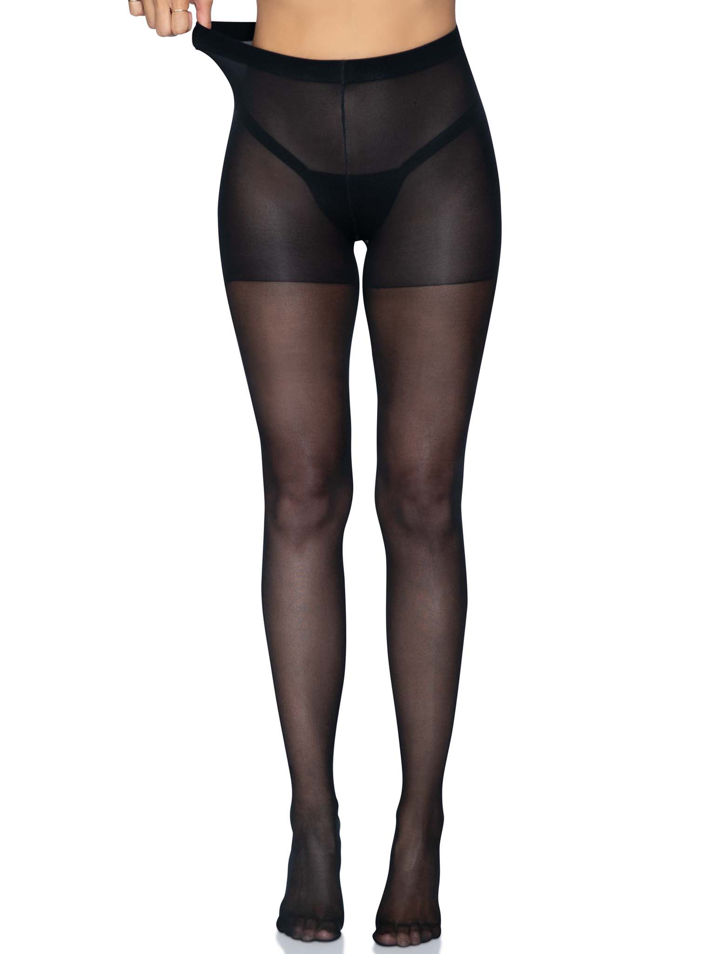 Barely There Temptation: Sheer Crotchless Seduction
