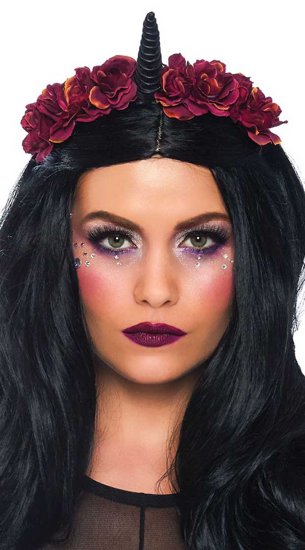 Whispers of Desire Velvet Unicorn Headband