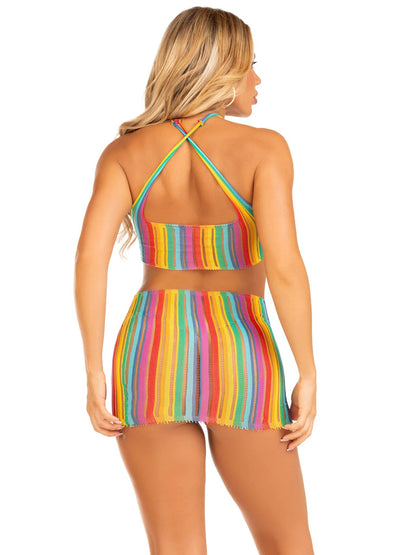 Rainbow Temptation: Ignite Desire in Every Curve