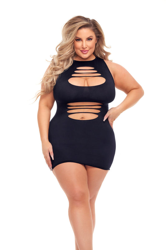 Temptation Unleashed: The Black Can't Commit Dress