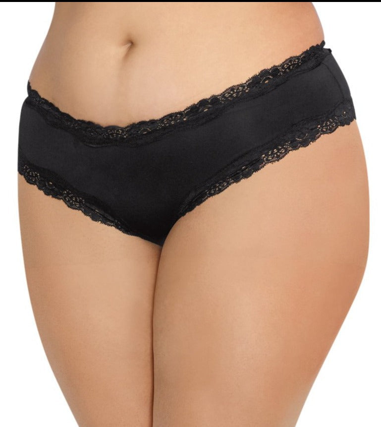 Unleash Desire: Black Cheeky Temptation Panty