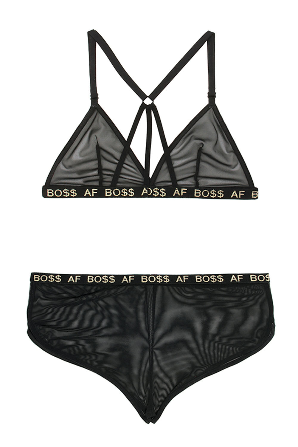 Commanding Desire Bralette and Shorts Set