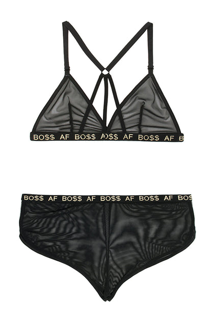 Commanding Desire Bralette and Shorts Set