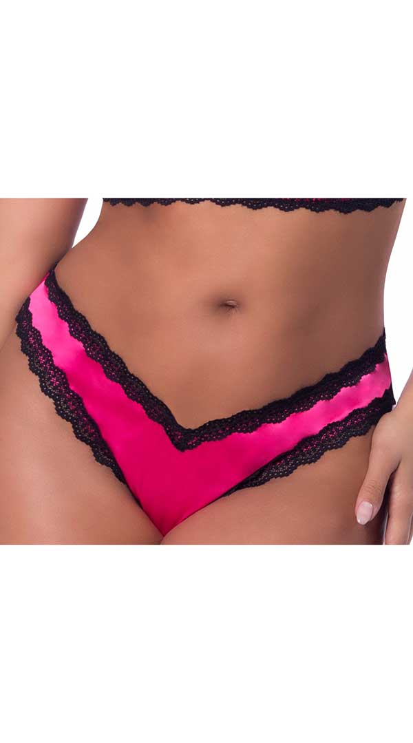 Lustful Satin Temptation with Lace and Sheer Allure