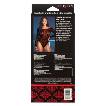 Whispers of Desire Off the Shoulder Bodysuit