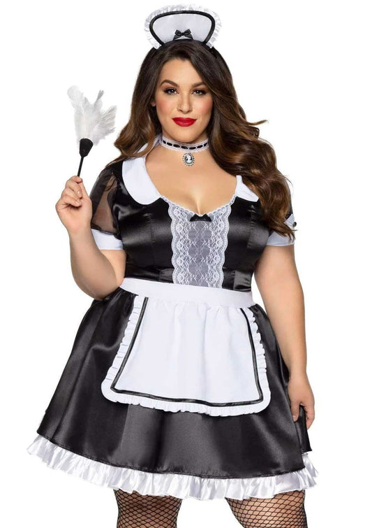 Seductive Maid: Unleash Your Inner Temptress in Black