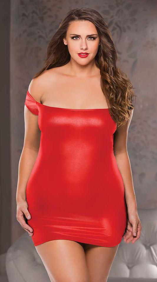 Barely There Temptation Dress in Sultry Black