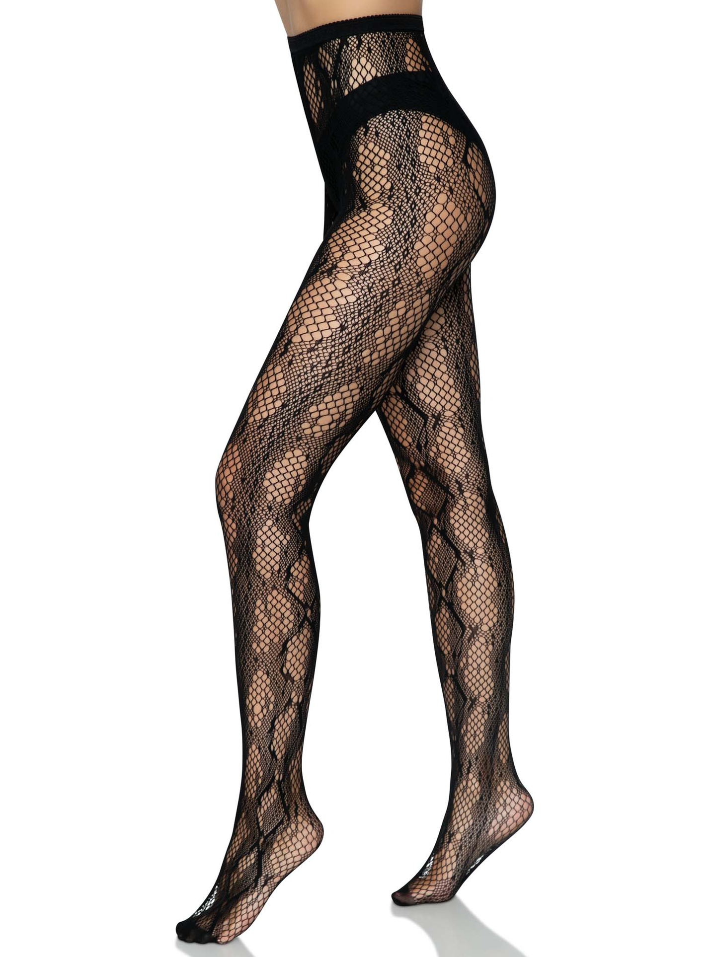 Entangled in Desire: Python Net Temptation Tights