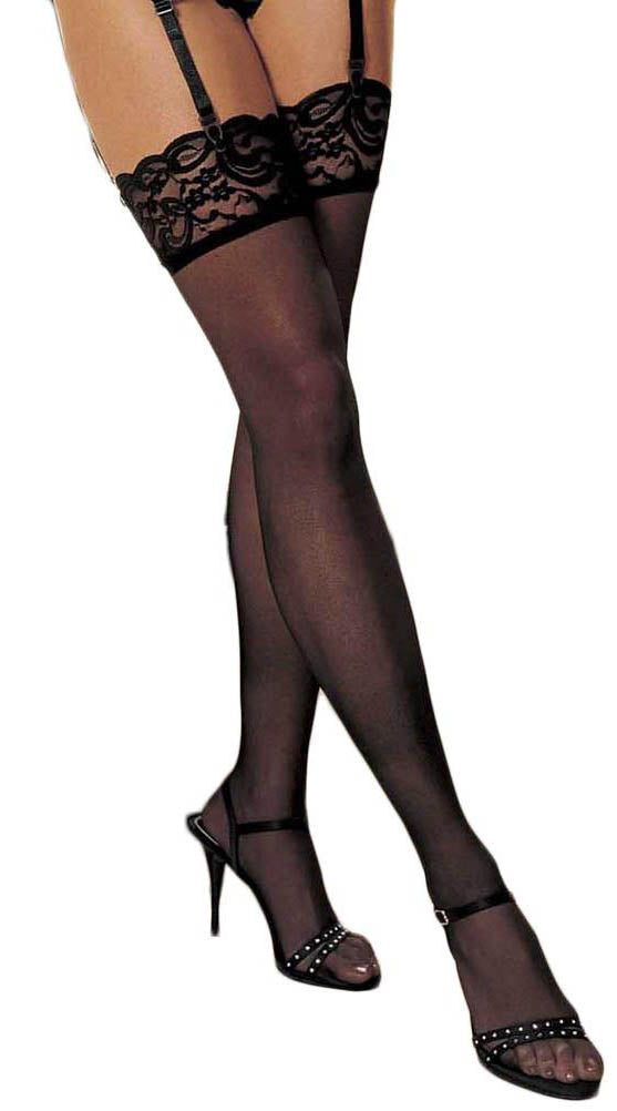 Lace Temptation: Envelop Your Thighs in Desire