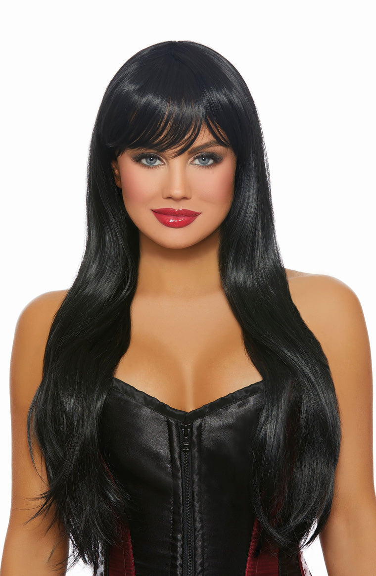 Midnight Temptation: Black Seduction Wig