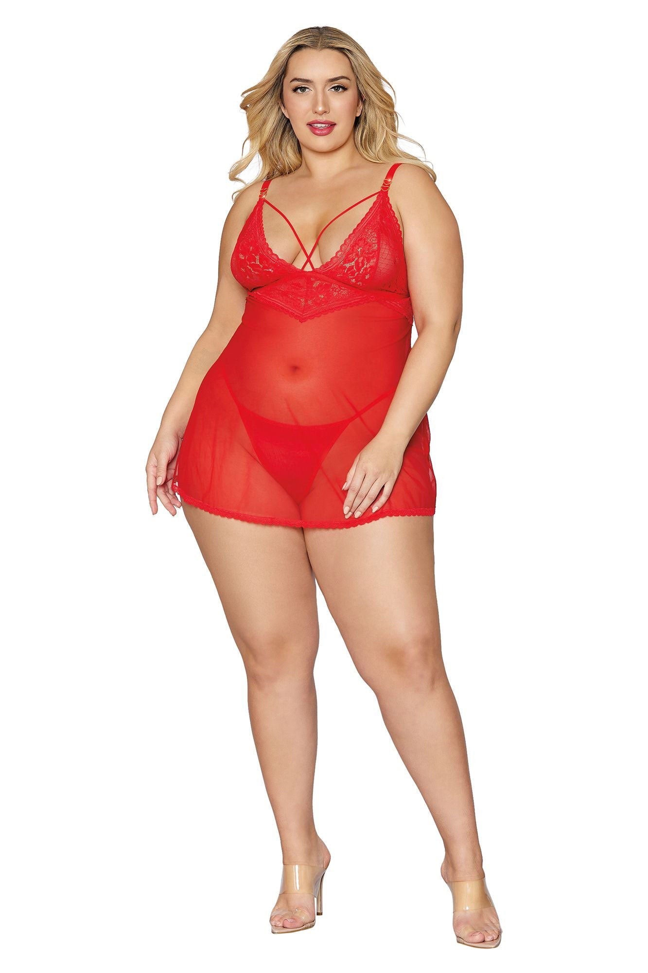Whispers of Lace: Curvy Temptation Unveiled