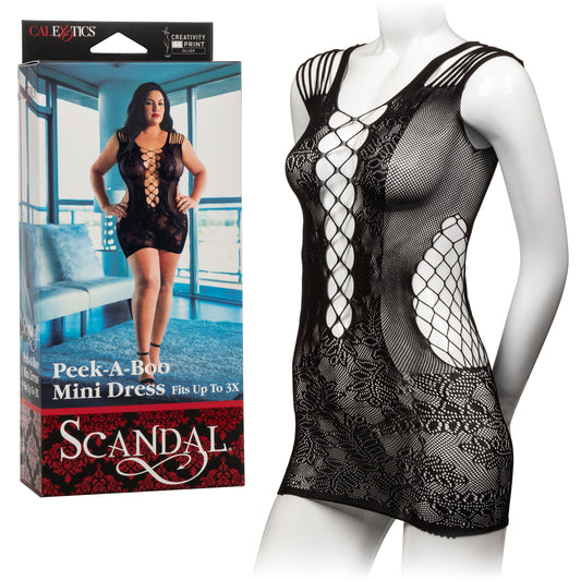 Unleash Desire in the Scandalous Peek-A-Boo Dress