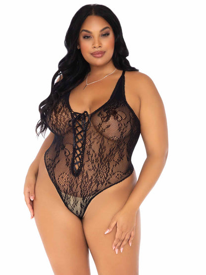 Enticing Floral Lace Temptation for Curvy Goddesses