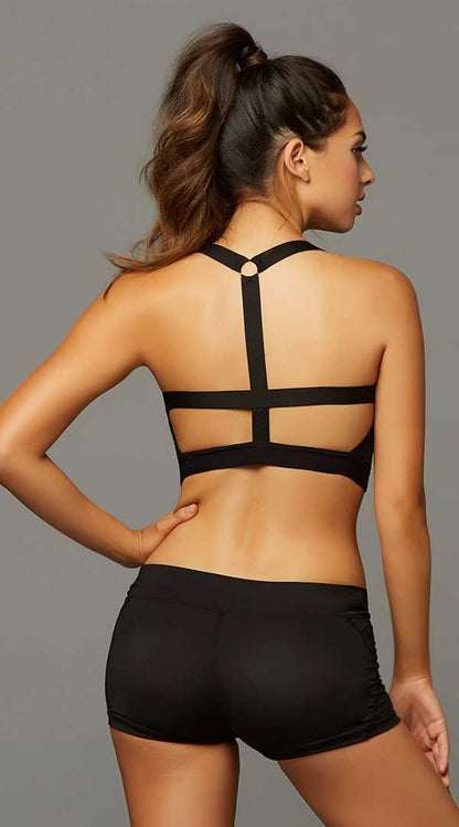 Bound in Desire: Space Dye Sports Bra