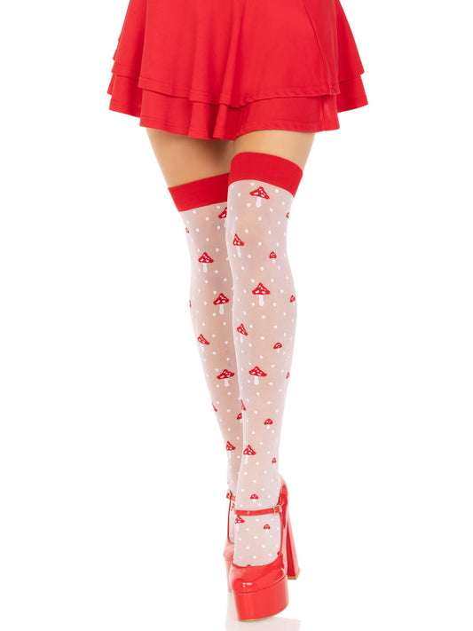 Dare to Dream: White & Red Polka Dot Temptation